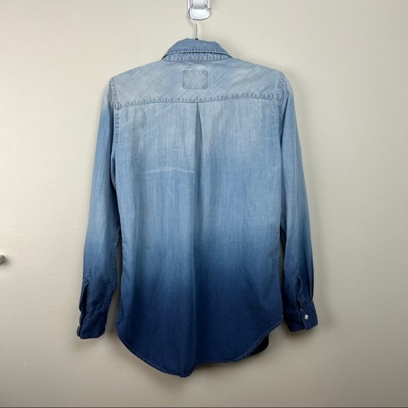 Rails Ombre Button Front Shirt - Picture 2 of 5